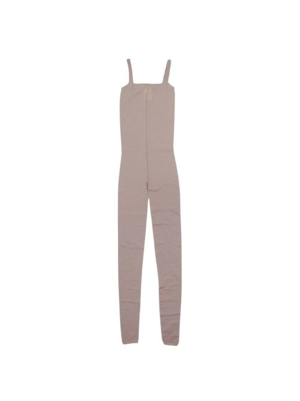 Dior Sample Signature Logo Strap Jumpsuit Overalls S Beige